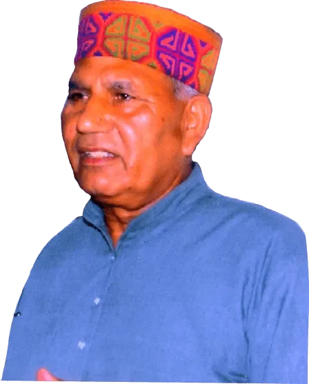 Chetram Ji, organiser and co-founder of the institute.