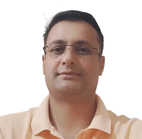 Portrait of Dr. Joginder Pal Sharma.