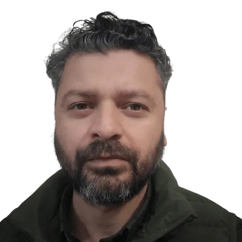 Portrait of Shri Nikhil Sharma.