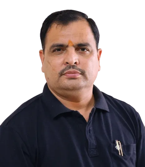 Portrait of Dr. Rakesh Kumar Sharma.