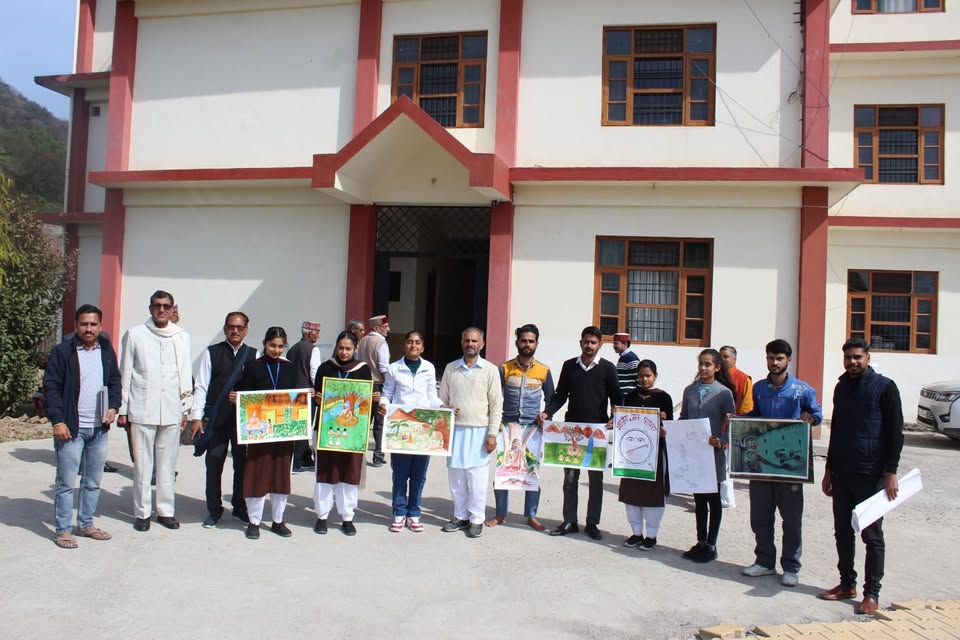 Scholars at work on the SSNERI campus at Neri, Hamirpur.